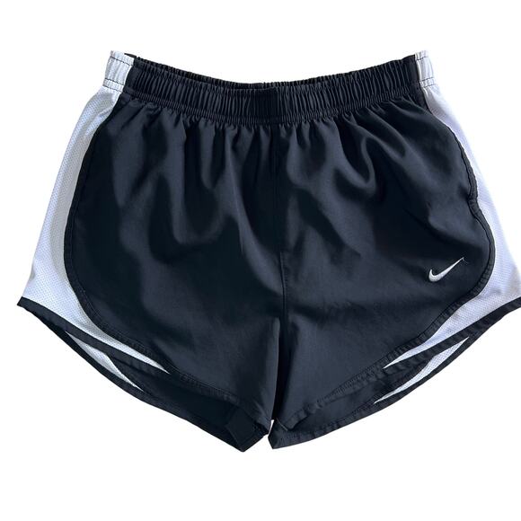 Nike Pants - Nike Dri-FIT Running Shorts Black White Lined Women’s Small
